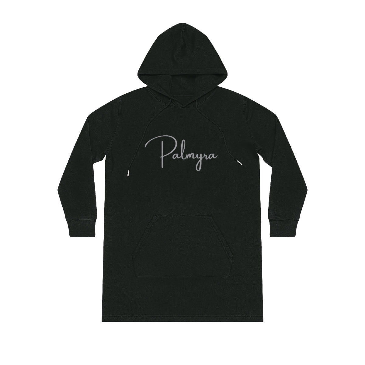 Langes Hoodie-Kleid mit Palmyra- und A Bampire's Heart-Logo 